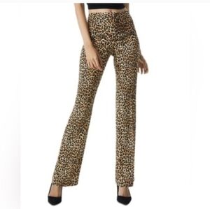 Alice + Olivia Animal Print Jeans